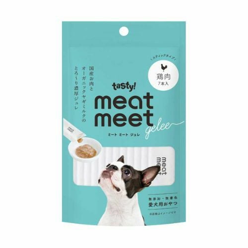 ドッグフード Meet 犬用おやつ 国産無添加 水分補給にmeatmeetgelee｜鶏肉