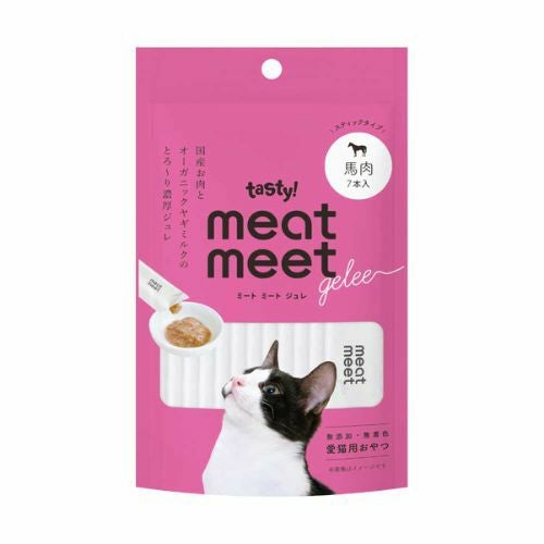 【虹猫さま専用】犬猫生活キャットフード160gx46 猫用おやつ 国産無添加 水分補給にmeatmeetgelee｜馬肉